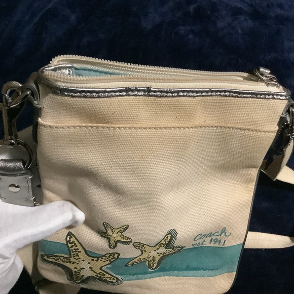 ๐ Coach Vintage Starfish Satchel- Crossbody Purse - EARLY BLACK FRIDAY SALE!!! - Picture 10 of 15